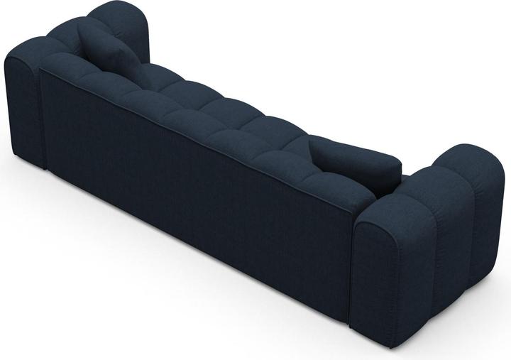 Actual product image Maison Heritage Sofa With Bed Function And Box, "Arden", 3 Seats, Royal Blue, 253x102x70 Made in Europe (3-seater)