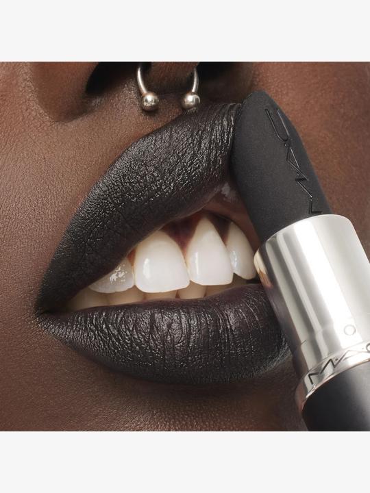 Actual product image MAC Cosmetics Macximal Silky Matte Lipstick Caviar (Caviar)