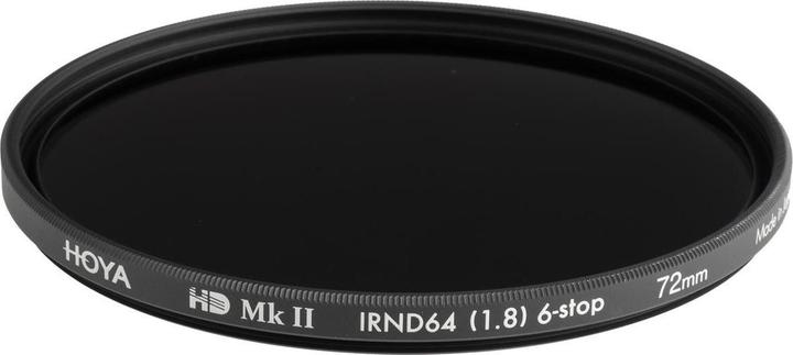 Produktbild Hoya Filter HD MkII IRND64 (1.8) 72mm (72 mm, ND- / Graufilter)