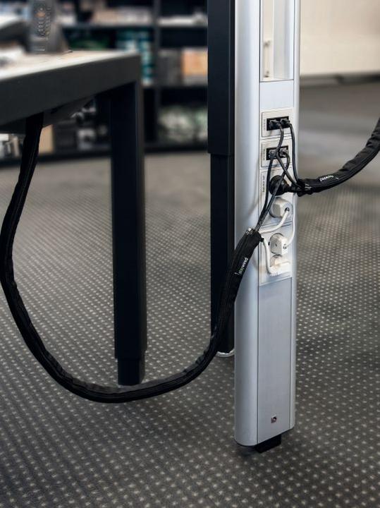 Produktbild OK-Line Kabelkanal STAYWIRED PRO Flex, Textil (Kabelkanal, 80 cm)