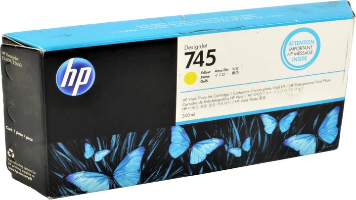 Produktbild HP Tinte Large Format yellow Orig.Nr. F9K02A (Y)