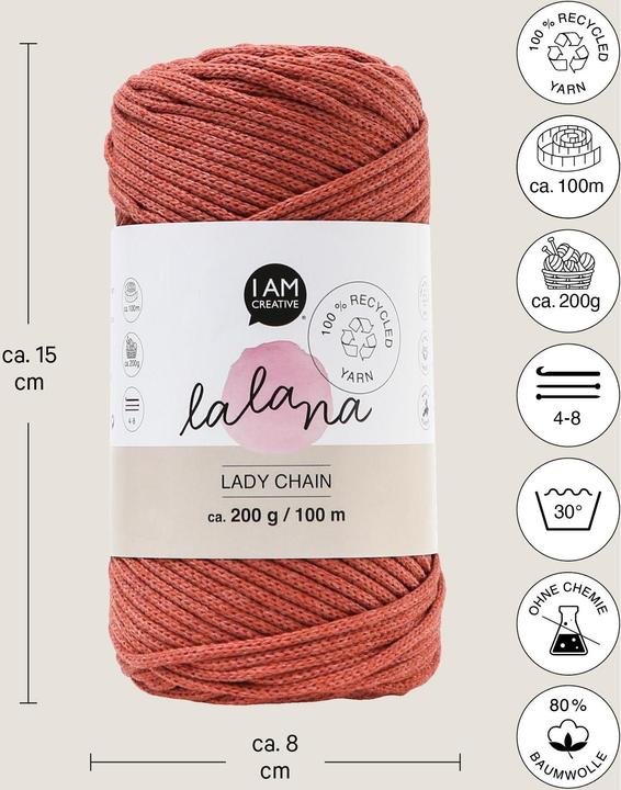 Actual product image Lalana Lady Chain (100 m)