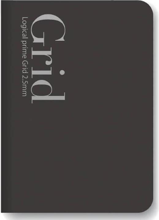 Immagine prodotto Nakabayashi Notizbuch B6 Raster 2,5 mm schwarz (Copertina morbida)