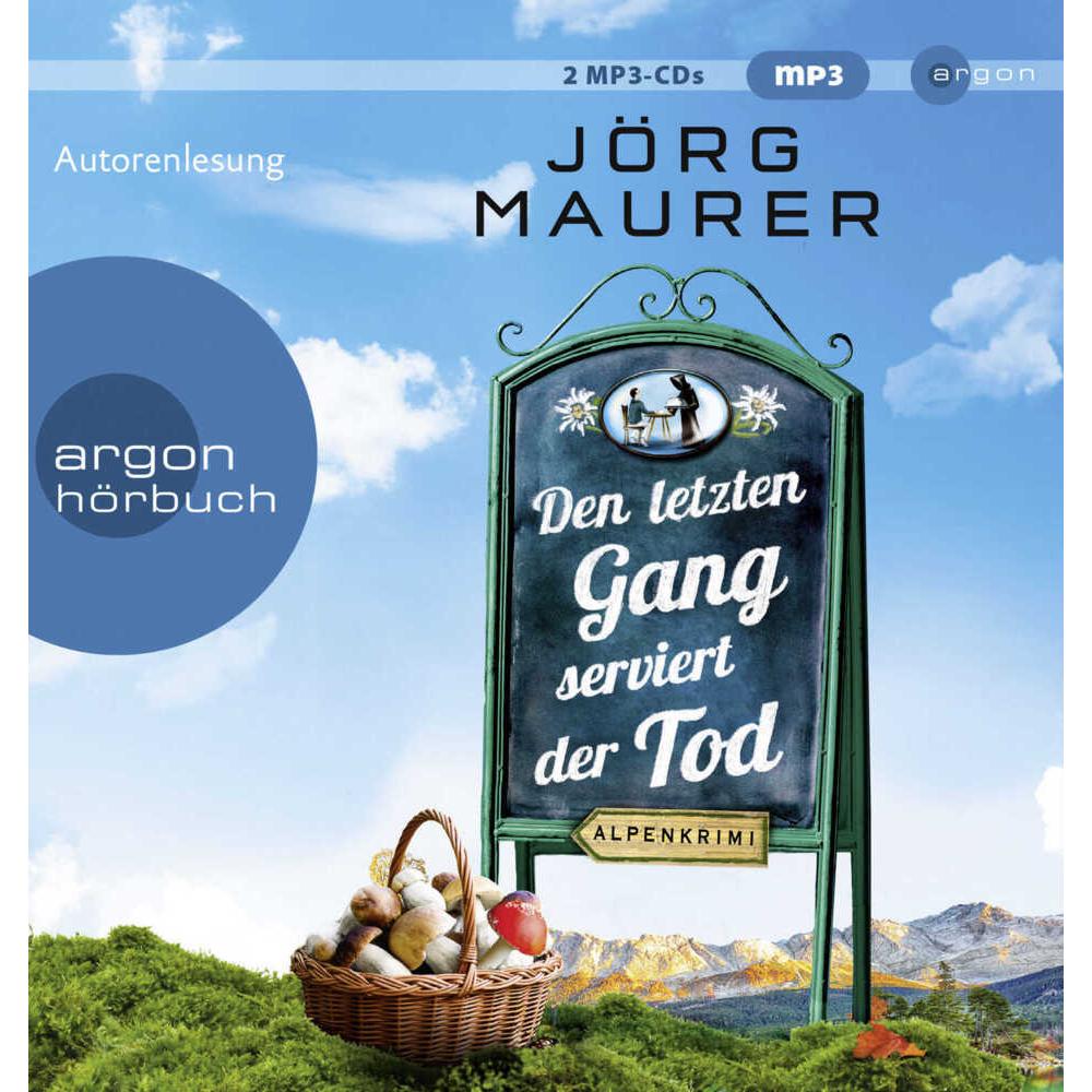 Den letzten Gang serviert der Tod, Hörbücher von Jörg Maurer