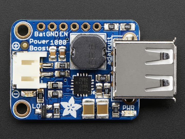 Actual product image Adafruit PowerBoost 1000 Basic 5V USB Boost 1000mA from