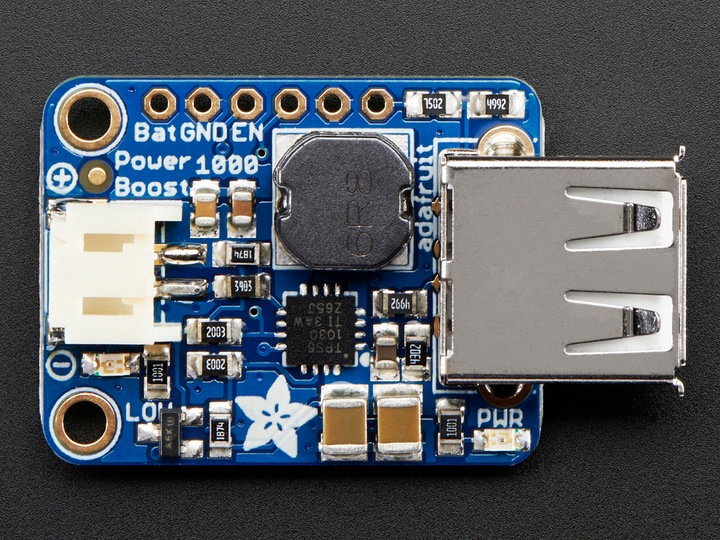 Image du produit Adafruit PowerBoost 1000 Basic 5V USB Boost 1000mA from