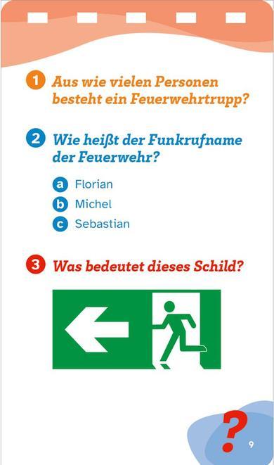 Produktbild Tessloff WAS IST WAS Quiz Feuerwehr (Deutsch)
