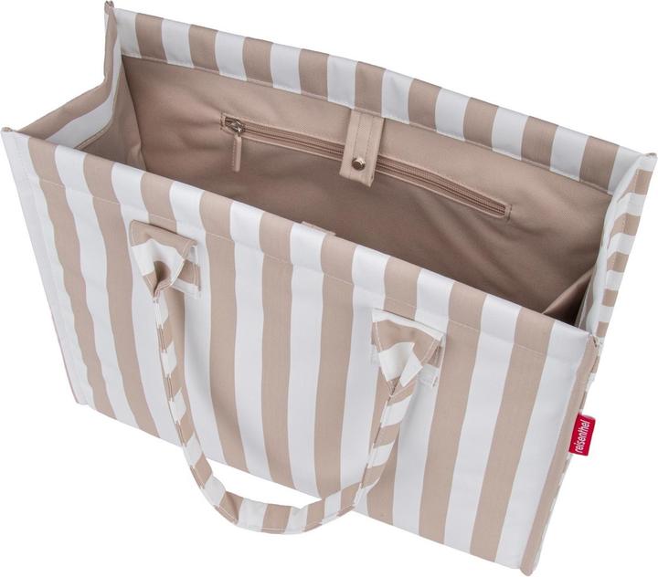 Produktbild reisenthel Tasche Daily Shopper Summerstripes Coffee