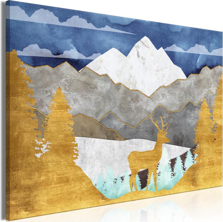 Artland Abstrakte Malerei Nr. 2 gold U1ZX - kaufen bei Galaxus