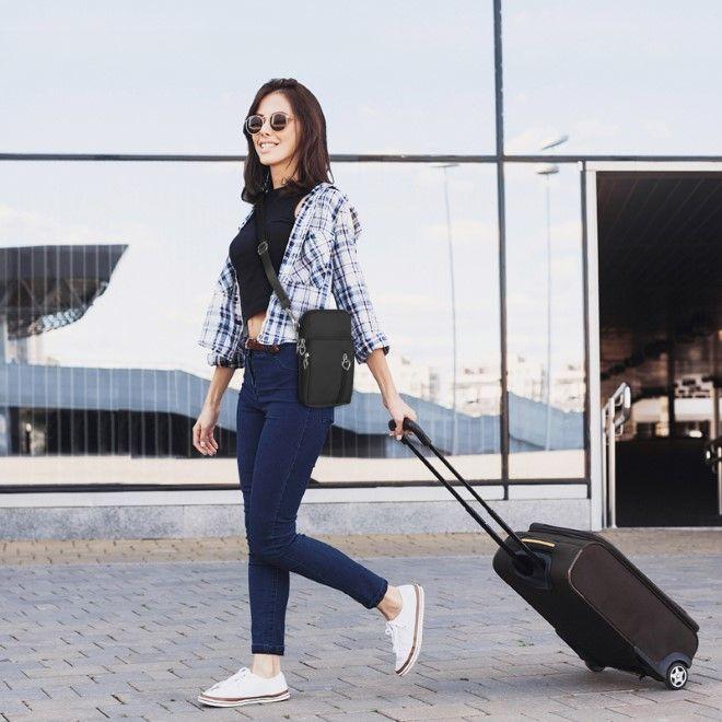 Immagine prodotto Haweel Mini borsa a tracolla con zip