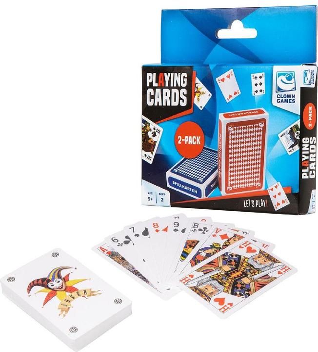 Immagine prodotto Clown games Set di carte da gioco (Francese, Inglese, Italiano, Tedesco)