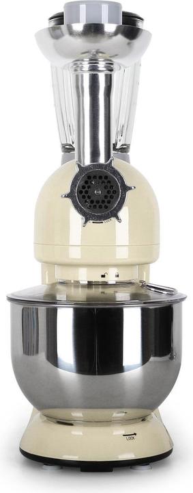 Actual product image Klarstein Lucia Morena Food Processor incl. Mincer1200W, 5 litres, Cream (1200 W, 5 l)