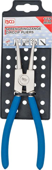 Actual product image BGS Circlip Pliers straight for outside Circlips 175 mm (175 mm)