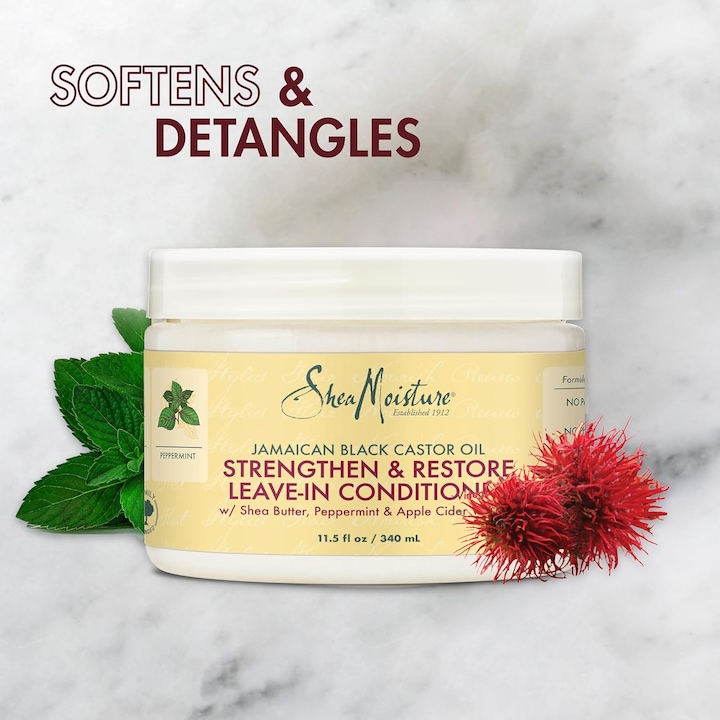 Immagine prodotto Shea Moisture Balsamo per capelli Jamaican Black Castor Oil Leave-In (312 g)