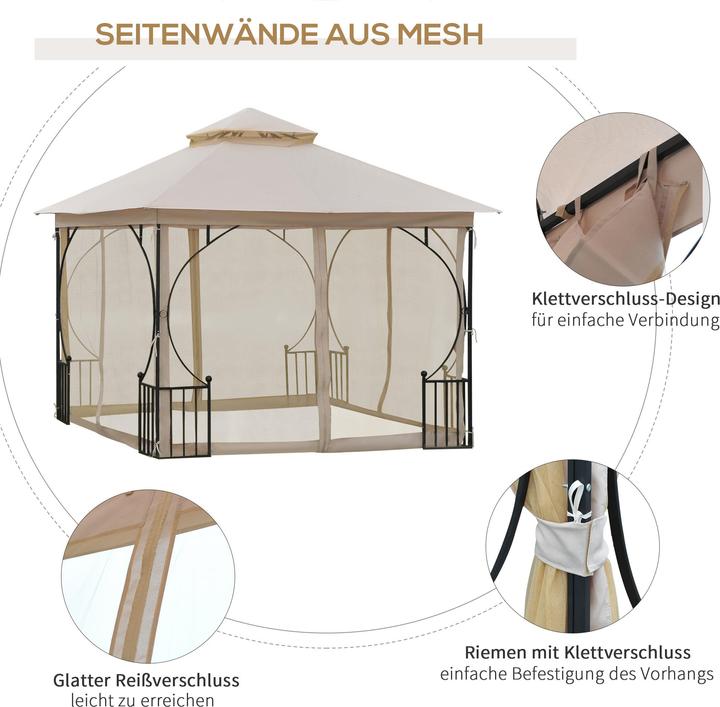 Produktbild Outsunny Pavillon (300 cm, 300 cm)