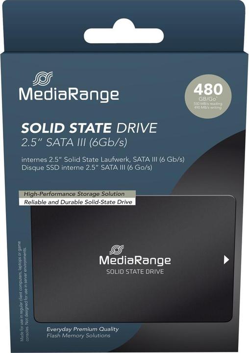 Produktbild MediaRange MR1003 (480 GB, 2.5")