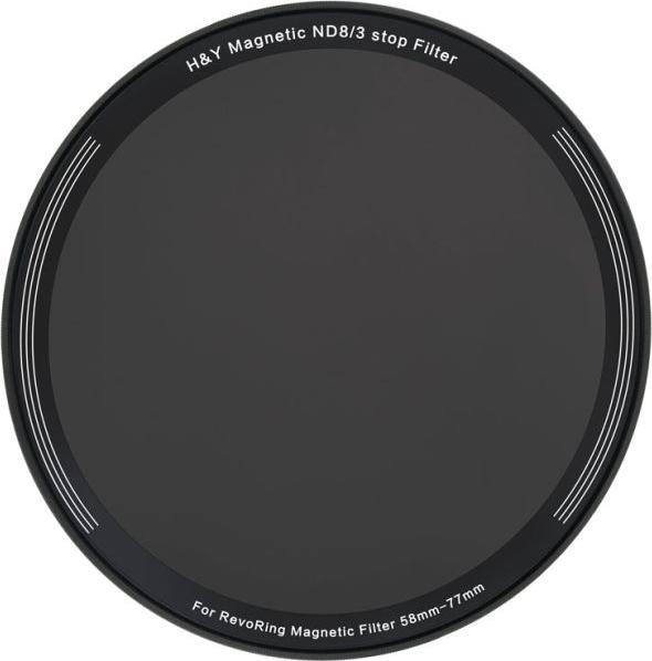 Immagine prodotto H&Y ND8 Magnetic Clip-on Filter for REVORING 58-77mm (Filtri grigi, 77 mm)