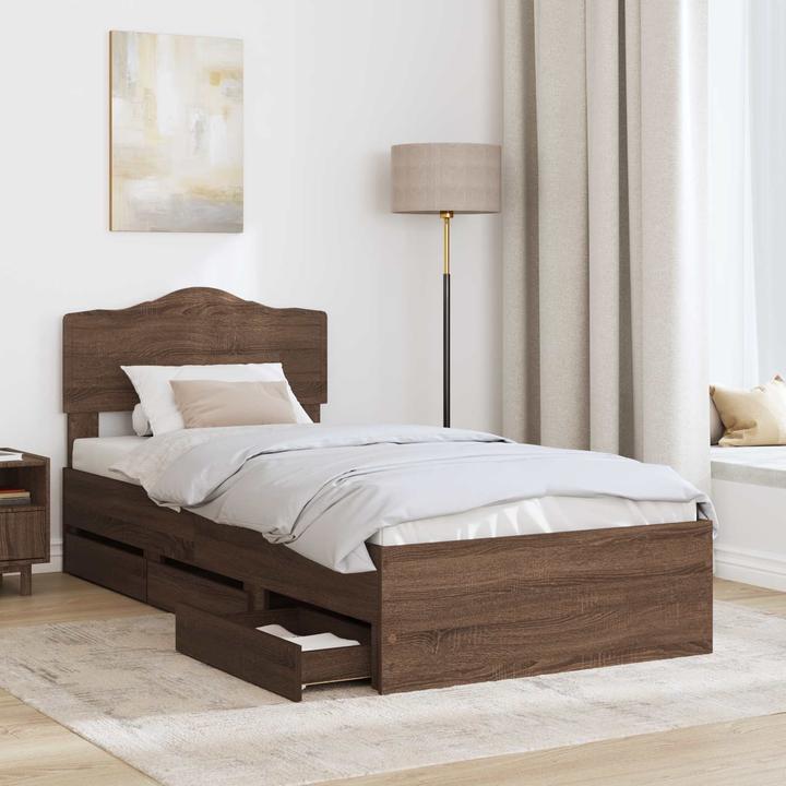 Produktbild vidaXL Modernes Bett (90 x 200 cm)