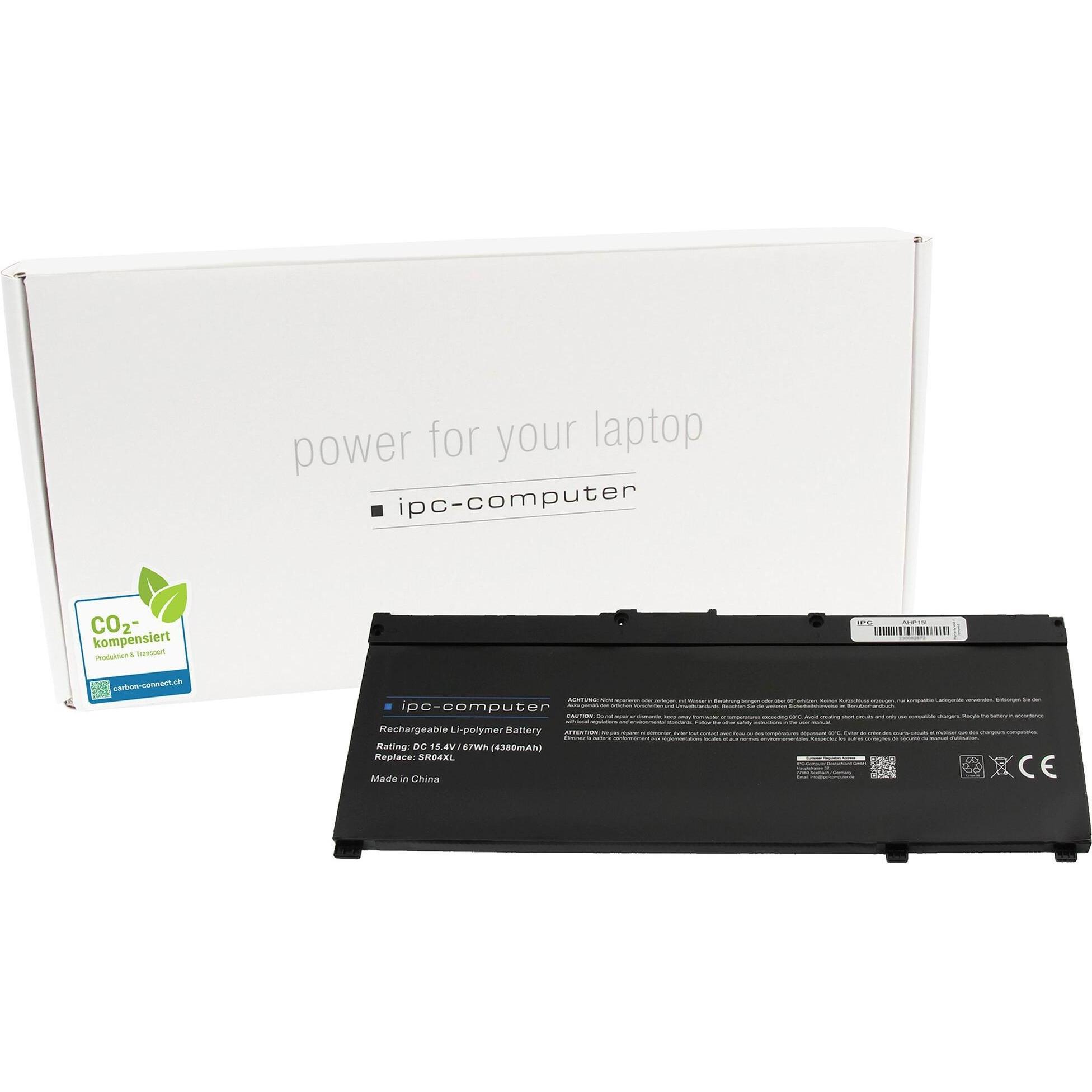 Thumbnail - IPC 917678-172 (4 Zellen, 4380 mAh), Notebook Akku