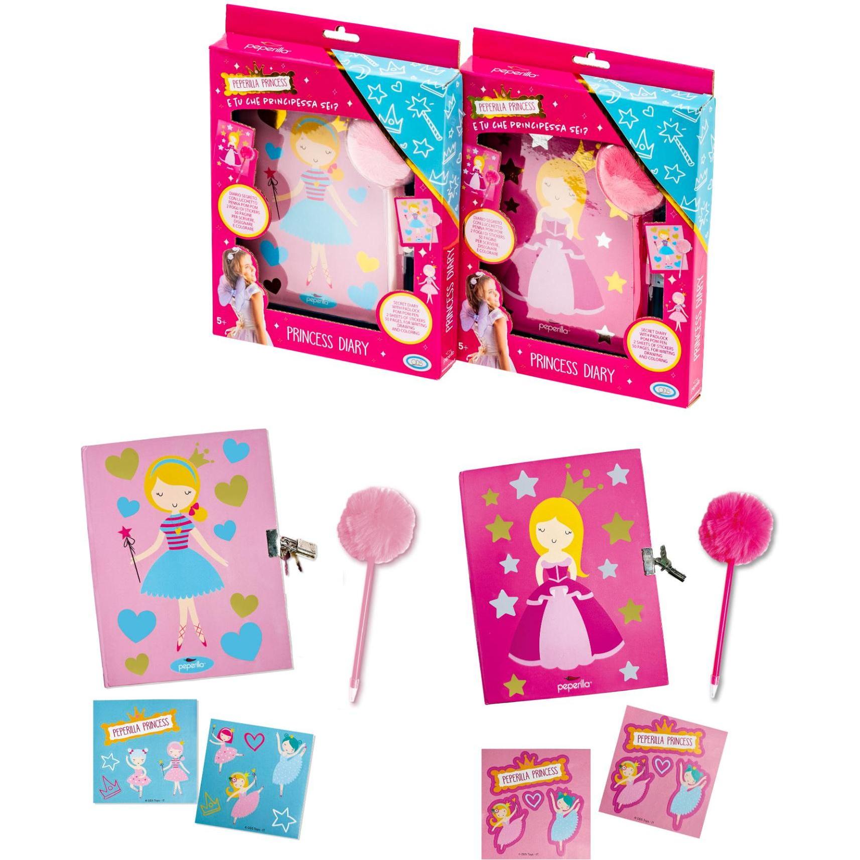 ODS, Quaderni + Bloc notes, Peperilla - Princess Secret Diary