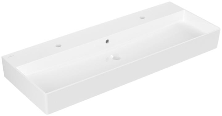 Image du produit Villeroy & Boch V&B lavabo MEMENTO 2.0 1200x470mm m ÜL f 2x 1-L robinetterie we (470 mm, 1200 mm)