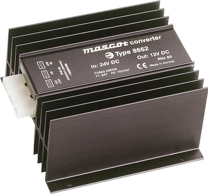 Actual product image Mascot DC/DC converter, 20... 32V, 13.5V, 6A, 80W