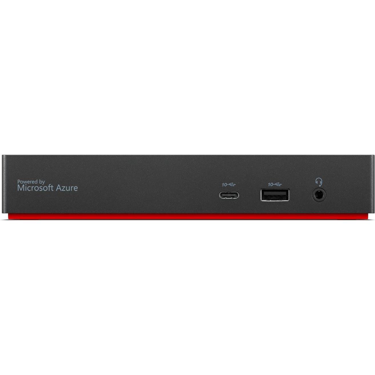 Thumbnail - Lenovo ThinkPad Universal (Thunderbolt, 12 Ports), Dockingstation + USB Hub, Schwarz