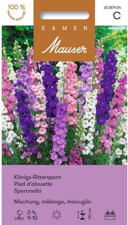 Samen Mauser Königs-Rittersporn, Mischung (Pflanzensamen)