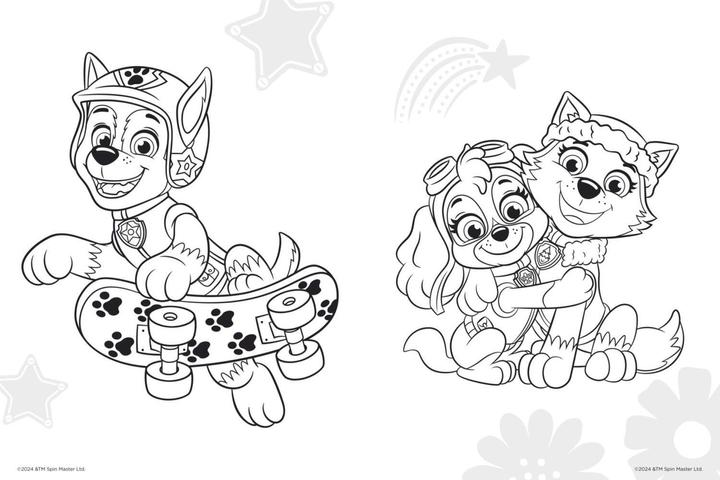 Produktbild PAW Patrol: Malspass mit Fensterstickern