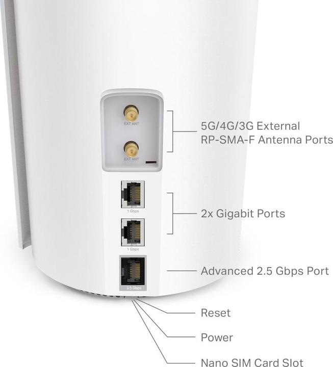 Productafbeelding TP-Link Deco X3000 5G Mesh WiFi 6 Router