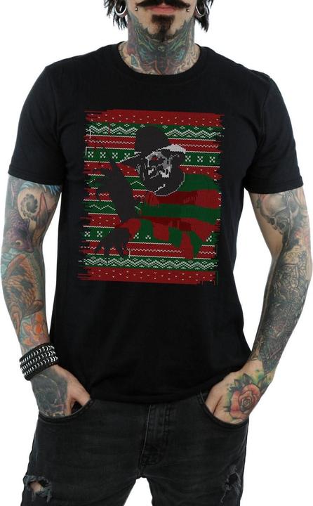 Produktbild Absolute Cult Christmas Fair Isle TShirt (XL)
