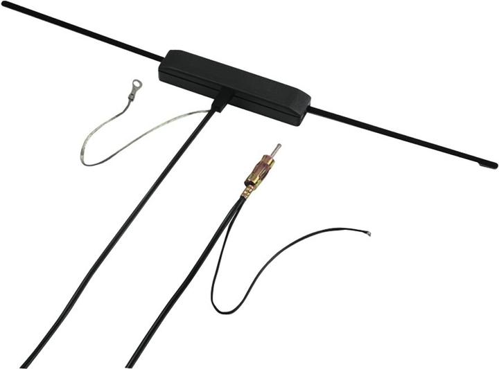 Hama Antenna elettronica sul parabrezza per la ricezione FM in auto