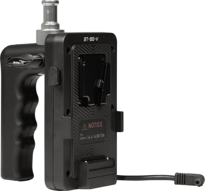 Nanlite Batteriehalterung V-Mount (Poignée, Poignée d'alimentation)