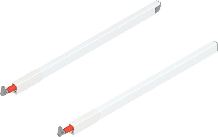 Actual product image Blum Longitudinal railing for front pull-out TANDEMBOX antaro, silk white