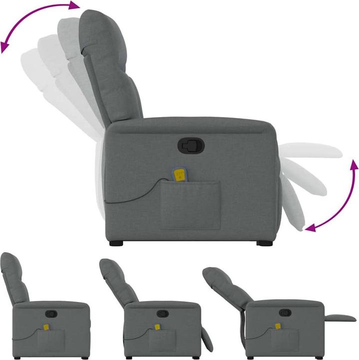 Image du produit vidaXL Massagesessel mit Aufstehhilfe