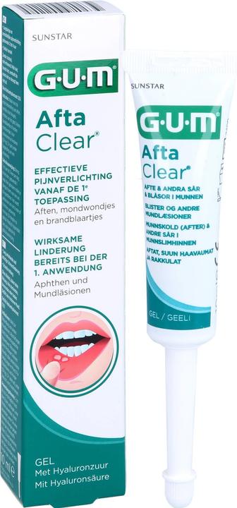 Produktbild GUM SUNSTAR AftaClear Gel (10 ml)