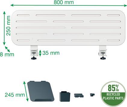 Actual product image Leitz Pegboard desk organiser