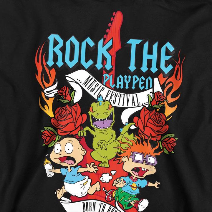 Immagine prodotto Rugrats Rock The Playpen Music Festival Felpa Adulto Unisex (XXL)