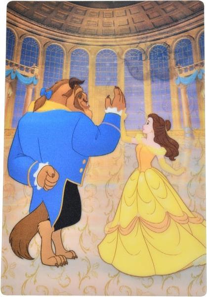 Image du produit Disney Carte postale lenticulaire La Belle et la Bête (1 pcs)
