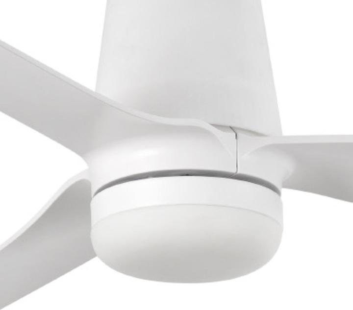 Actual product image Faro DC Deckenventilator Punt Tub WE-WE mit LED