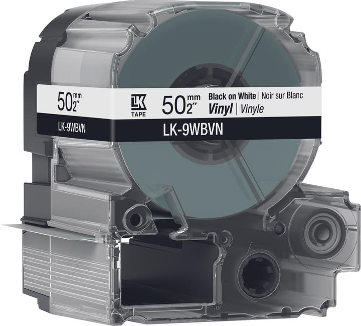 Epson LK-9WBVN (5 cm, Wit)