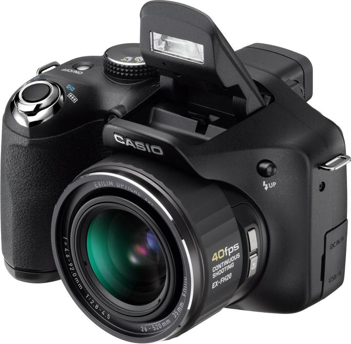 Productafbeelding Casio Exilim EX-FH20, 9 miljoen pixels, 20x optische zoom (1/2,3'')