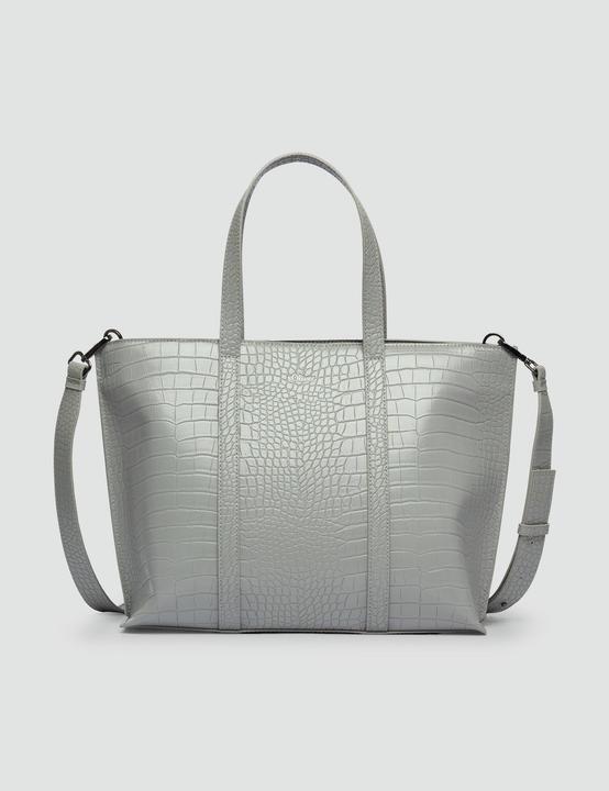 Produktbild s.Oliver Tasche Geräumiger Shopper aus Lederimitat in Kroko-Optik