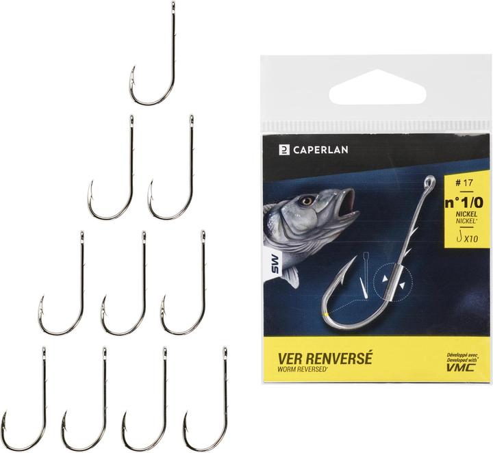 Actual product image Caperlan new nickel worm 325856