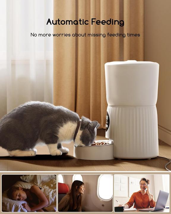 Image du produit Faroro Distributeur automatique de nourriture (4 l)