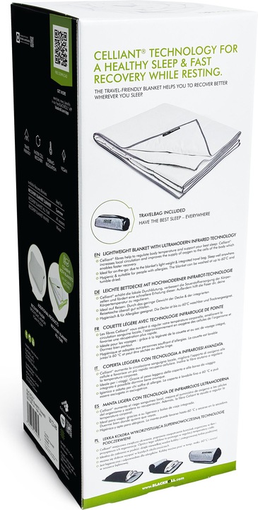 Immagine prodotto Blackroll Coperta di recupero Ultralite (1100 g, 135x200 cm)