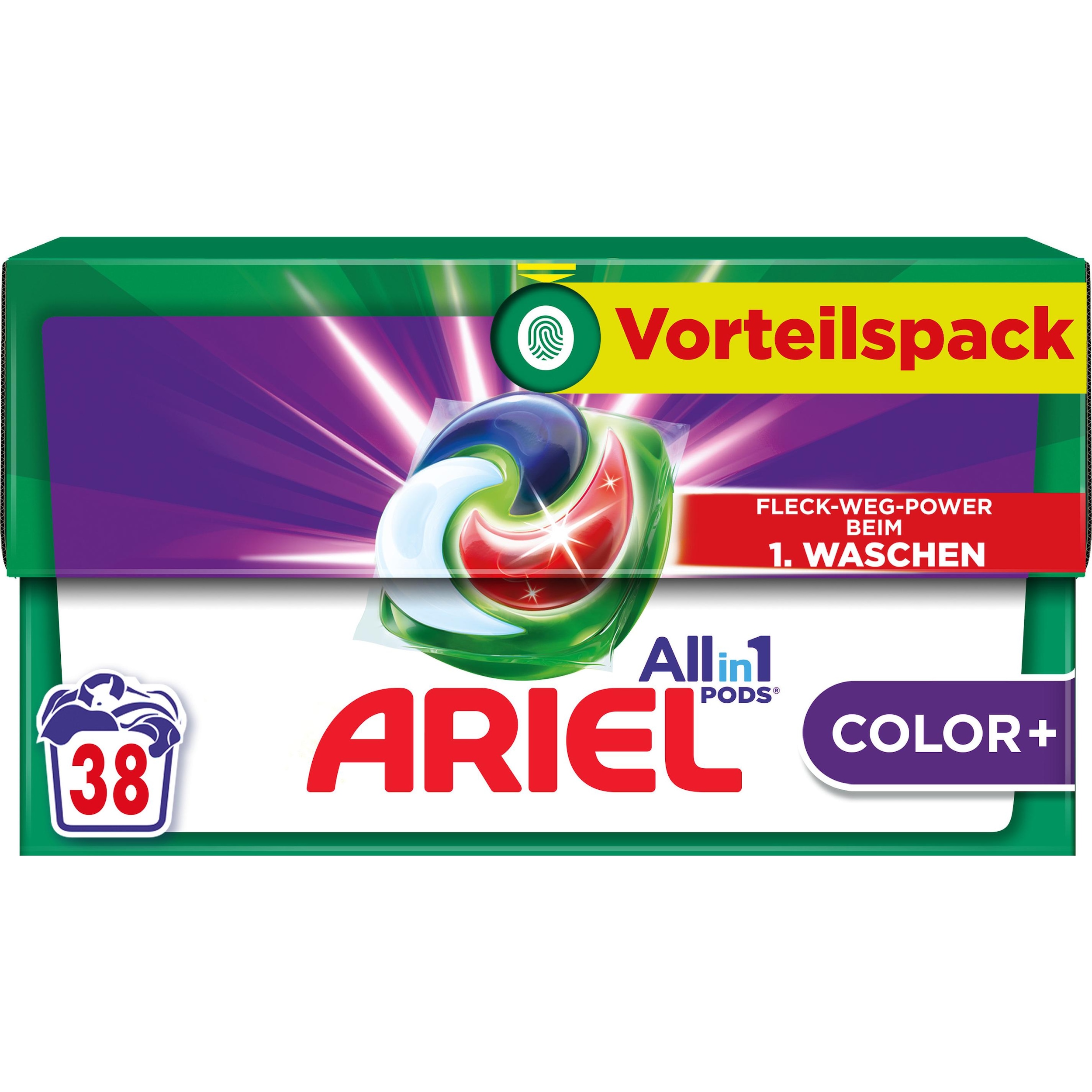 Ariel All-in-1, Waschmittel + Textilpflege