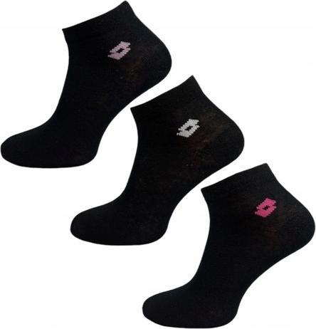 Actual product image Lotto Socken Söckchen 3 Paar Schwarz (pack of 3, One size)