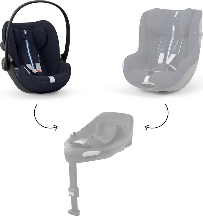 Produktbild Cybex Cloud G i-size Plus mit Base (Reboarder, ECE R129/i-Size Norm)