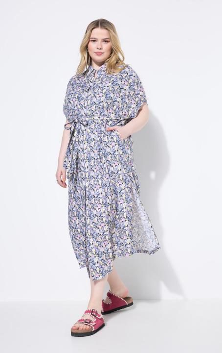 Produktbild Studio Untold Maxikleid, Hemdblusenkleid, Flower-Print (50, 52)